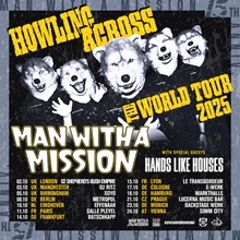Man With A Mission 2025 tour poster