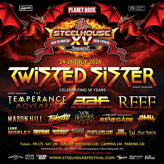 First Steelhouse 2026 poster