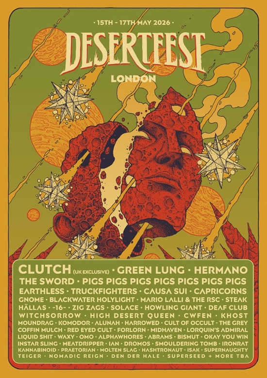 Desertfest 2026 poster