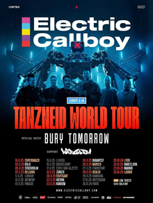Electric Callboy Tanzeid tour poster