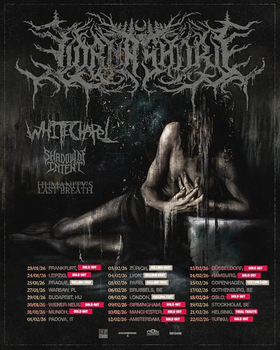 Lorna Shore 2026 tour poster
