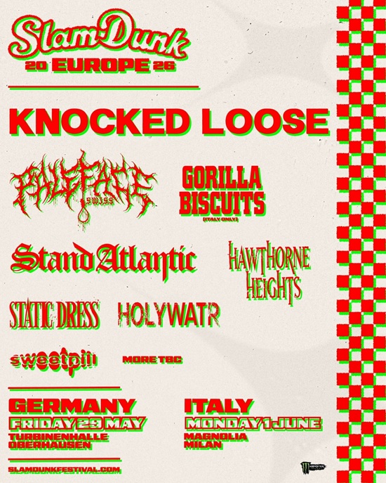 Slam Dunk Europe 2026 poster
