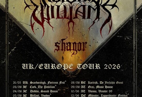 TOUR NEWS: ABIGAIL WILLIAMS ANNOUNCE IRISH DATES