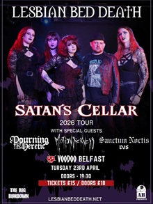 LESBIAN BED DEATH – BELFAST, VOODOO – 23 APRIL 2026
