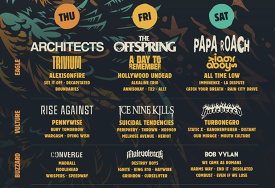 FESTIVAL NEWS: FINAL NAMES CONFIRMED FOR JERA ON AIR