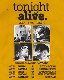 Tonight Alive – Haarlem, Patronaat – 27 May 2026