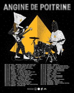 Angine de Poitrine 2026 tour poster