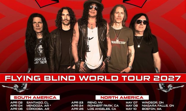 TOUR NEWS: SLASH & THE CONSPIRATORS EMBARK ON WORLD TOUR IN 2027