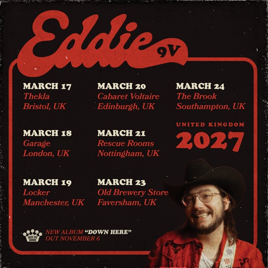 Eddie 9V 2027 tour poster